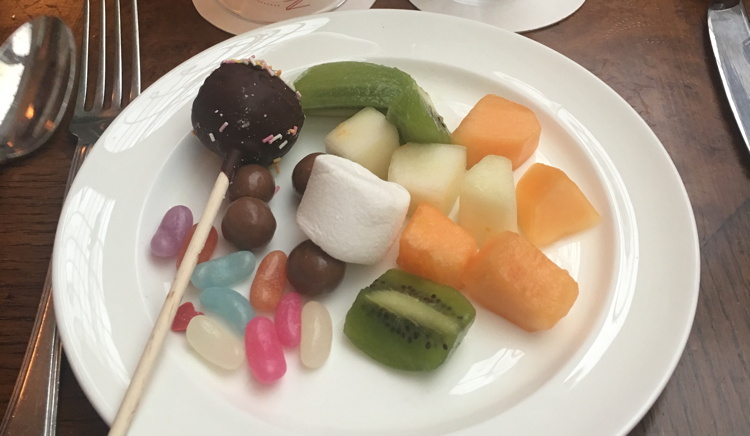 Mix of dessert items